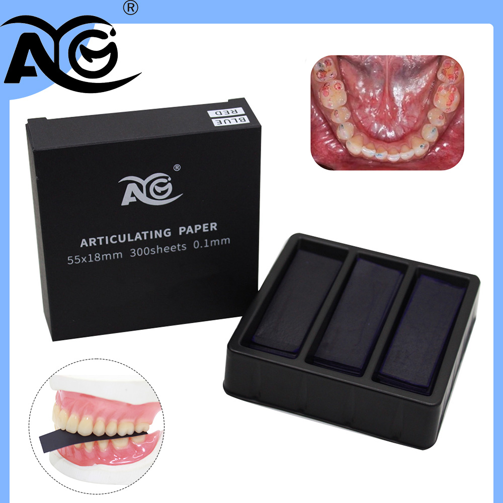 Teeth Whitening Retainer - AG 300 Yaprak/Kutu Diş Artikülasyon Kağıdı