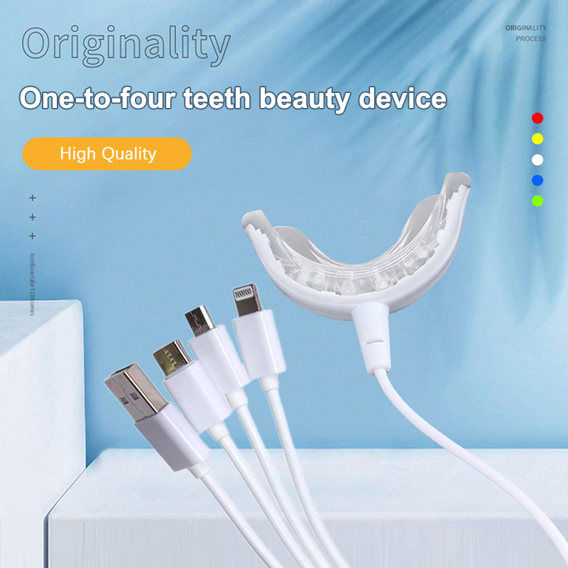 Teeth Whitening With Blue Light - 1 adet 4in1 diş beyazlatma 16