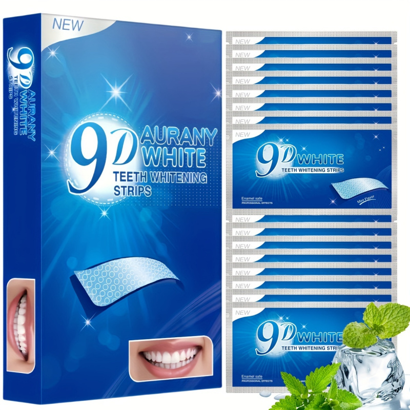 Teeth Whitening Retainer - 21 Çift 9D Aurany Beyaz Diş