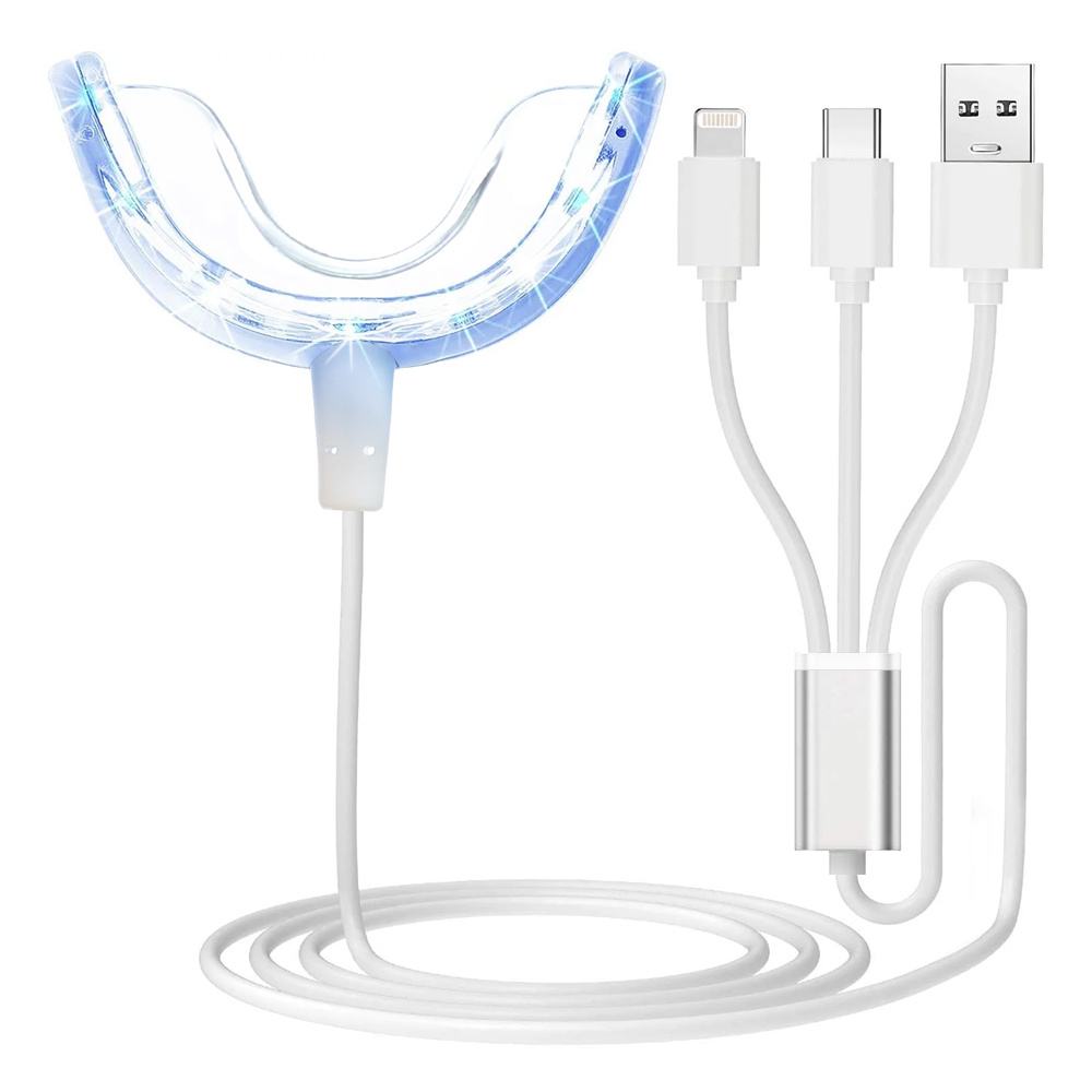 Led Mouth Tray - Diş Beyazlatma Hızlandırıcı Işık, 16x Daha