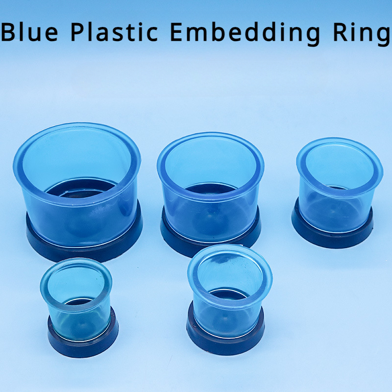 Teeth Whitening Retainer - Diş laboratuvarı mavi plastik gömme halka