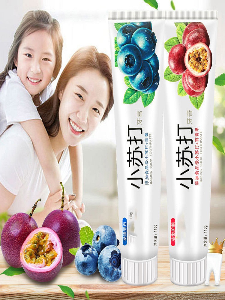 Teeth Whitening Baking Soda - Meyve Aromalı Kabartma Sodası Diş Macunu,