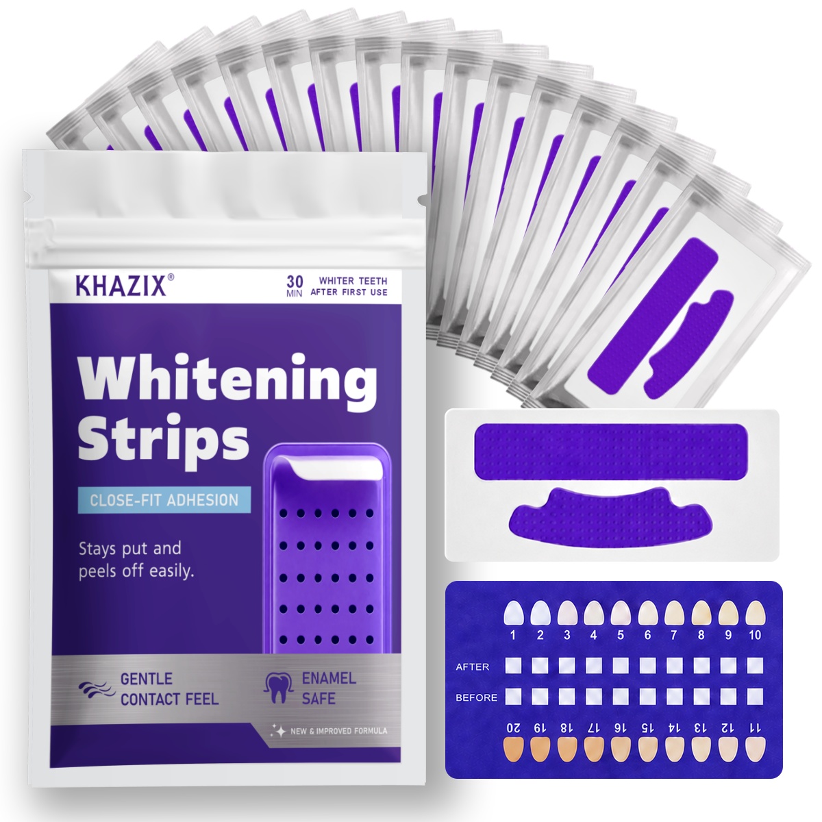 Teeth Whitening Retainer - 7 Adet Diş Beyazlatma Bandı, Daha