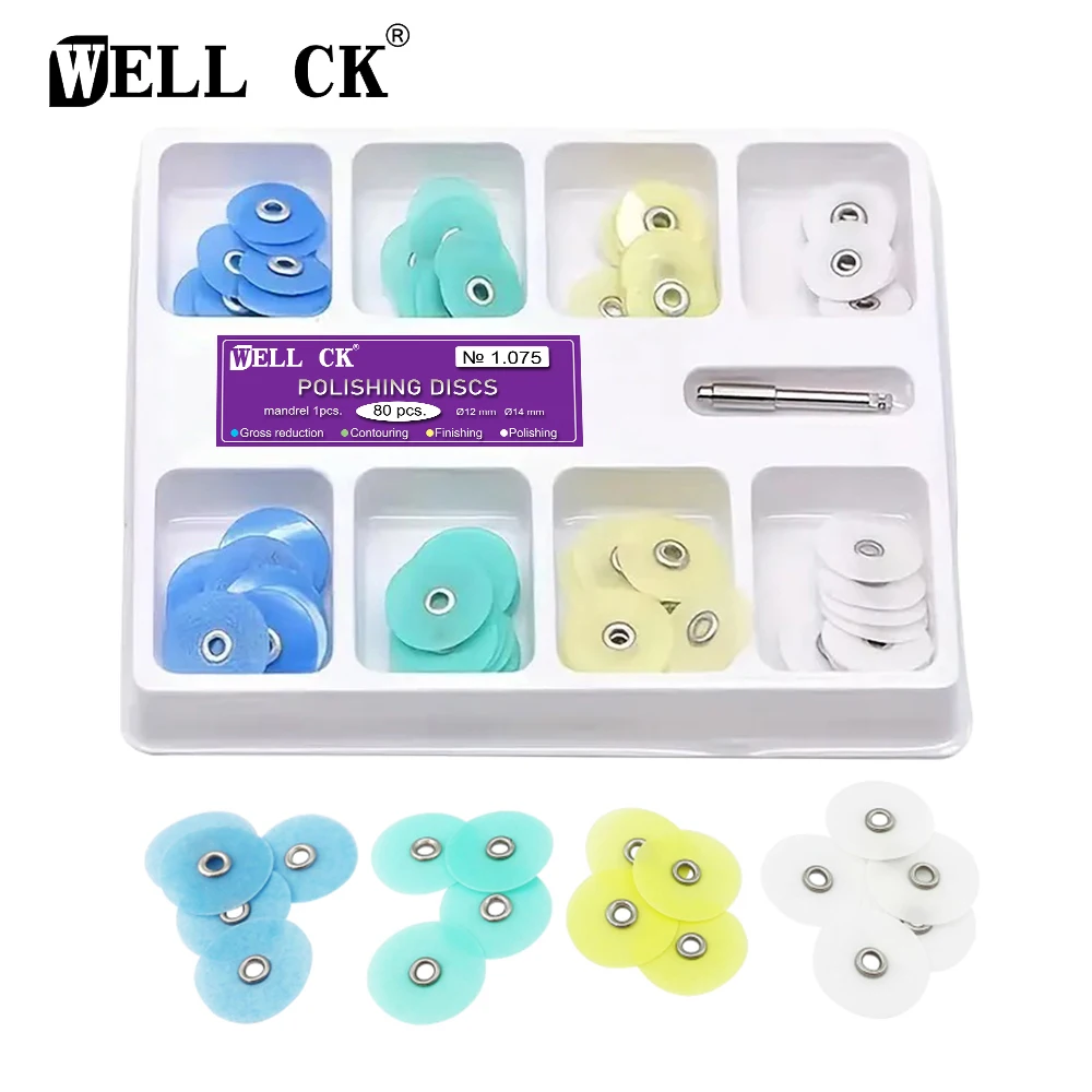 Teeth Whitening Professional - WELLCK Diş Parlatma Diskleri Brüt Azaltma