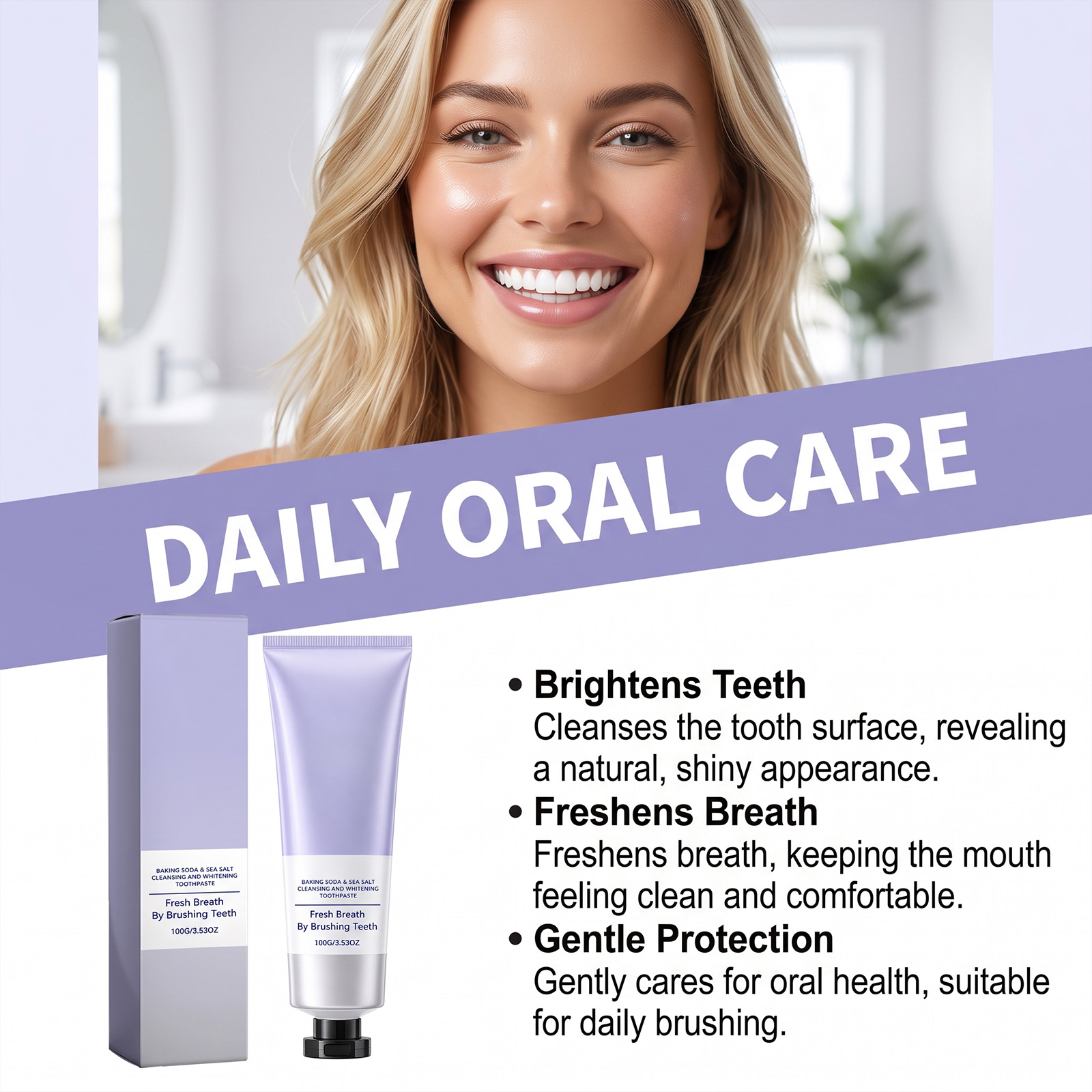 Deniz Tuzu Beyazlatıcı Diş Mac - Teeth Whitening Baking Soda incelemesi ve fiyatı