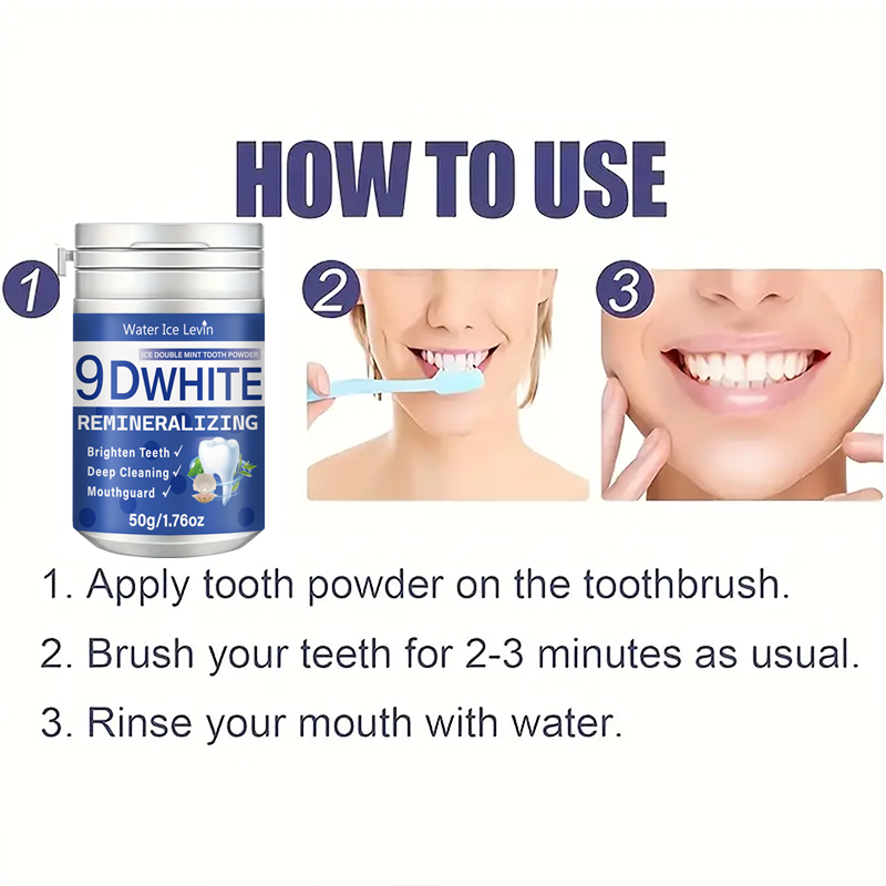 9D Beyaz Buz Çift Etkili Nane  - Teeth Whitening Baking Soda incelemesi ve fiyatı