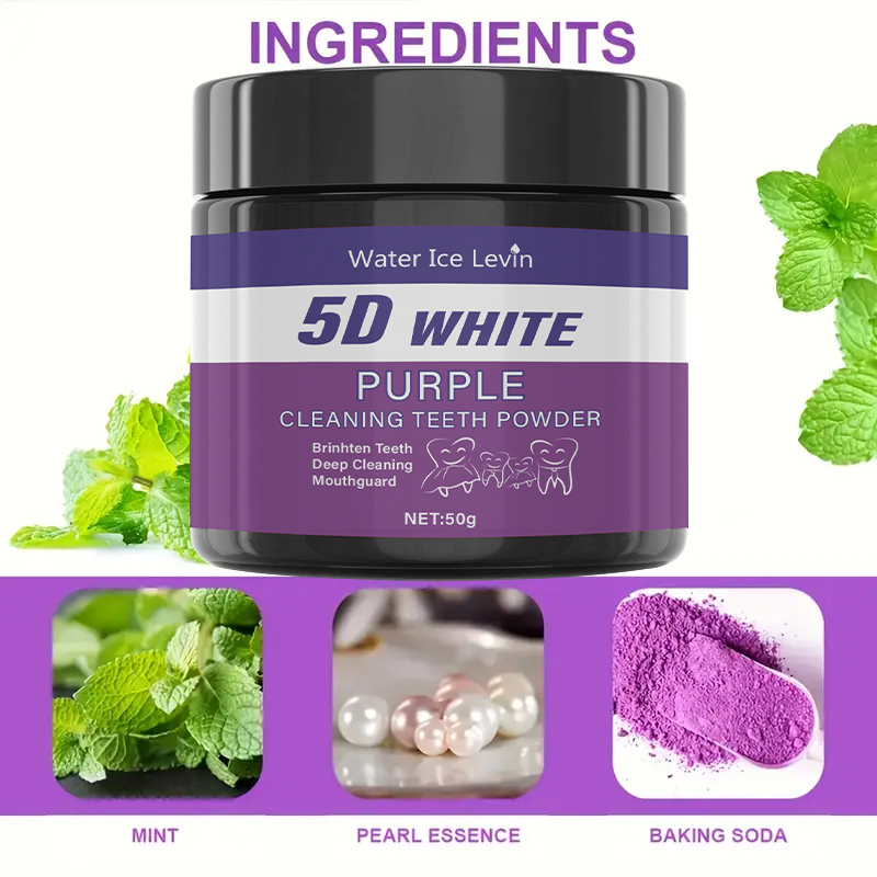 5D Beyaz Mor Temizleyici Diş T - Teeth Whitening Baking Soda incelemesi ve fiyatı