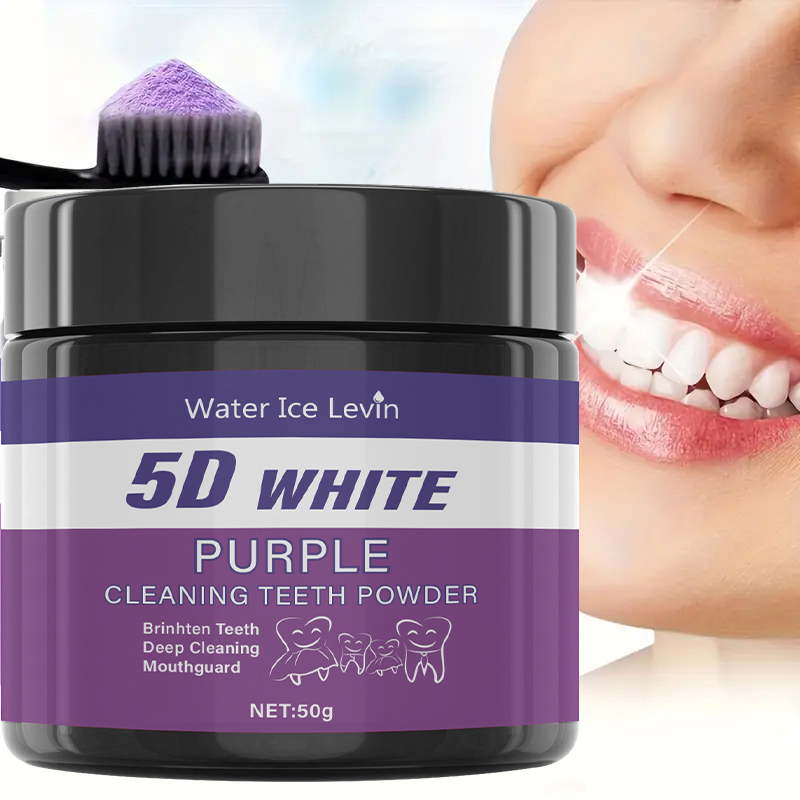 5D Beyaz Diş Tozu. Mor Nane Ta - Teeth Whitening Baking Soda incelemesi ve fiyatı