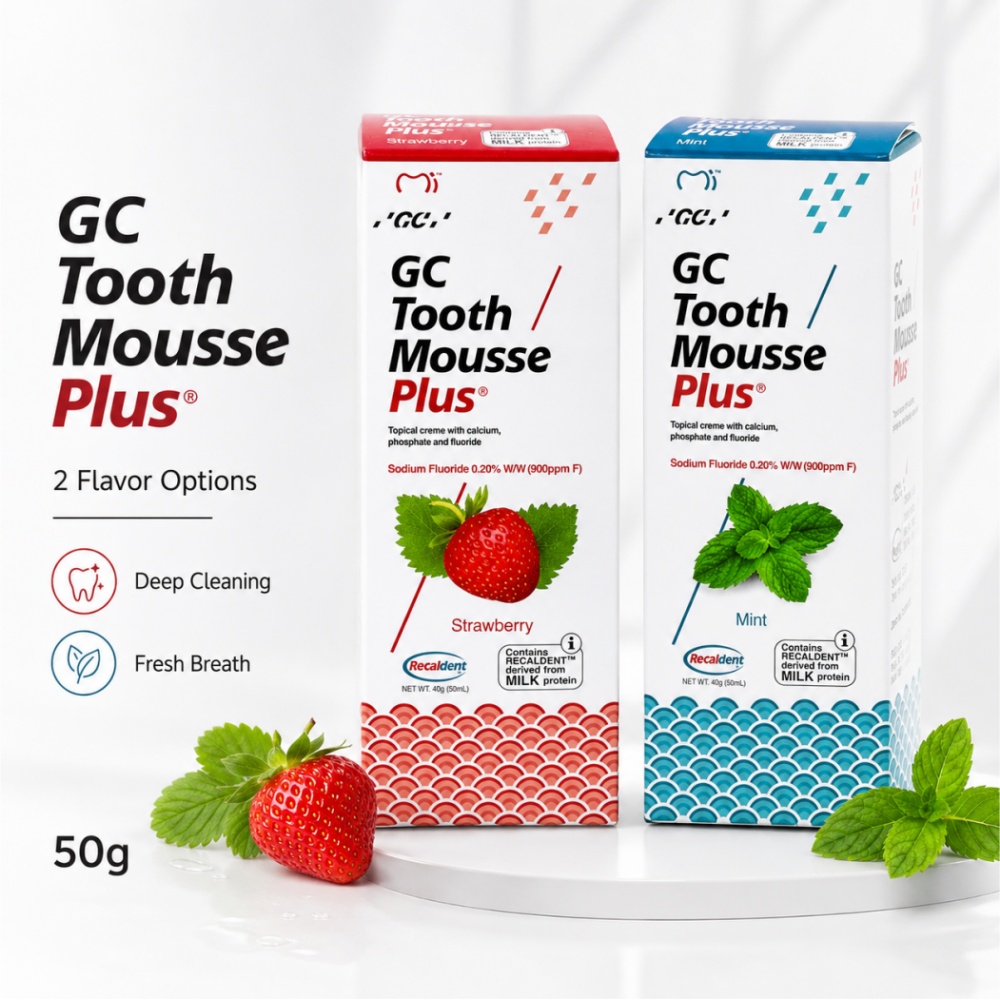 GCTooth Mousse Plus Nane Çilek - Teeth Whitening Foam incelemesi ve fiyatı