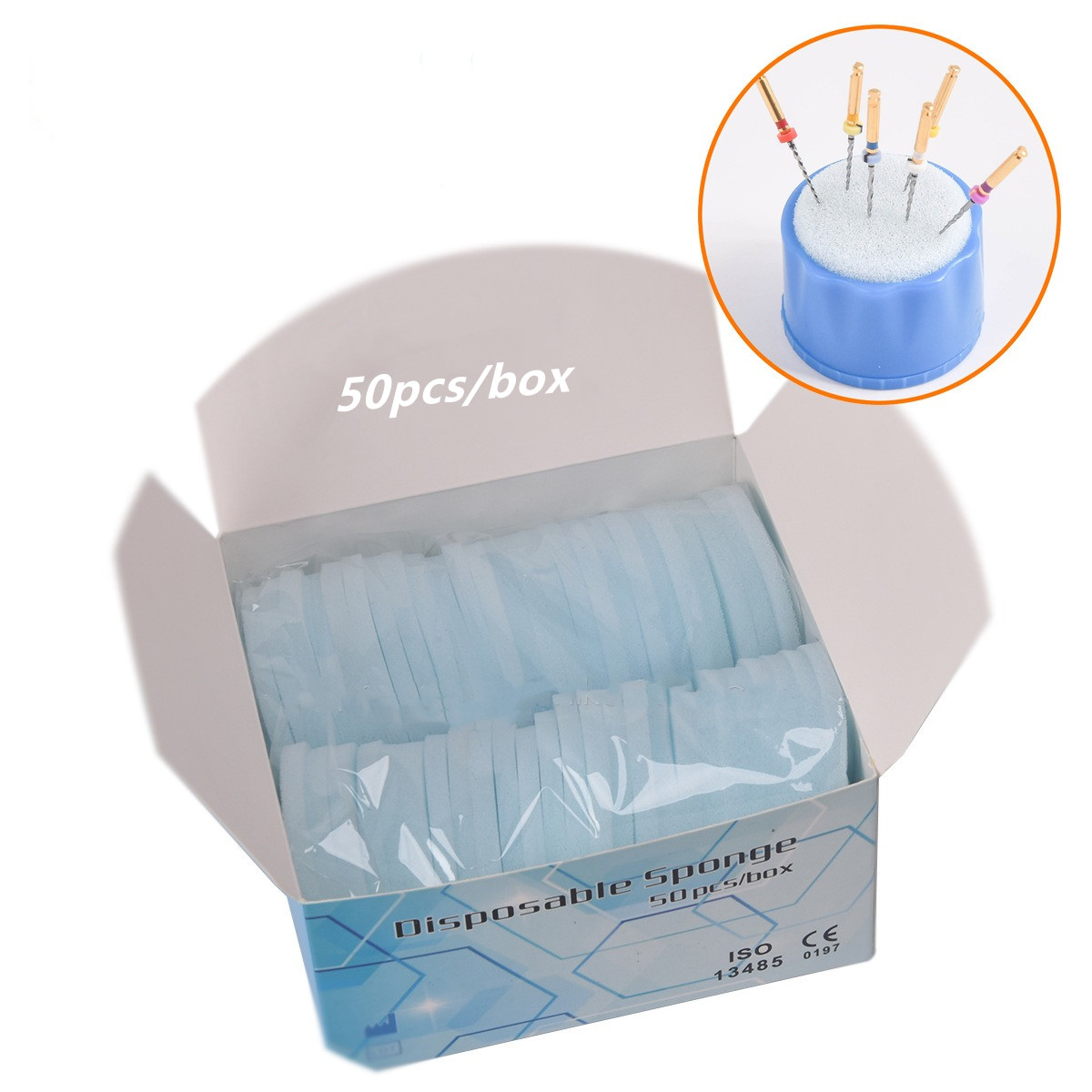 50 adet tek kullanımlık sünger - Teeth Whitening Foam incelemesi ve fiyatı