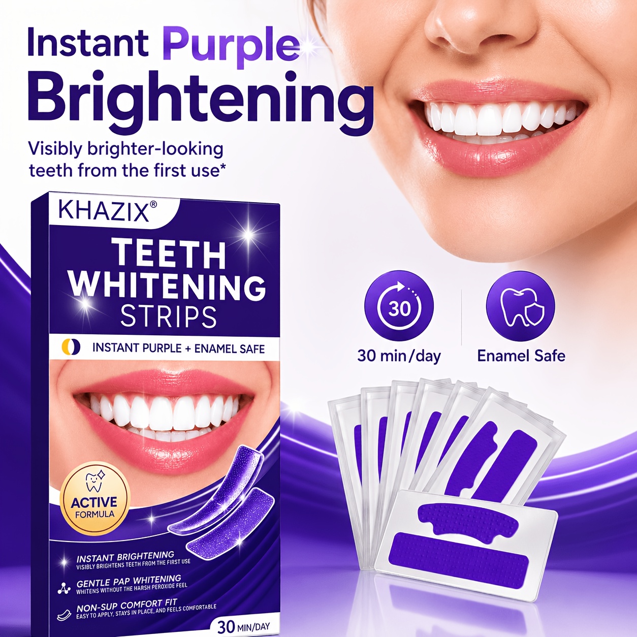 5/10 çift Mor Diş Beyazlatma Ş - Teeth Whitening Retainer incelemesi ve fiyatı