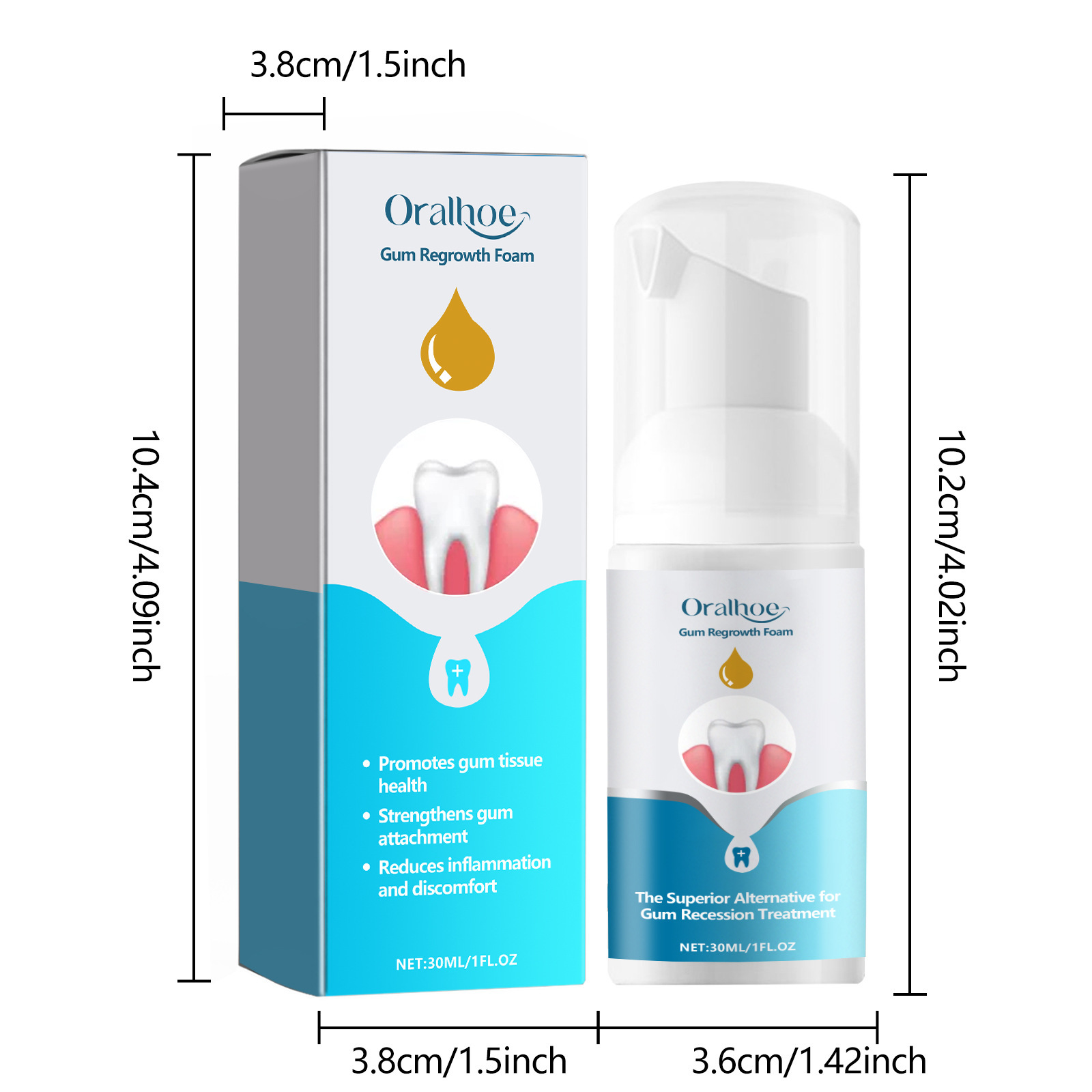 Diş Eti Onarıcı Köpük Diş Macu - Teeth Whitening Foam incelemesi ve fiyatı