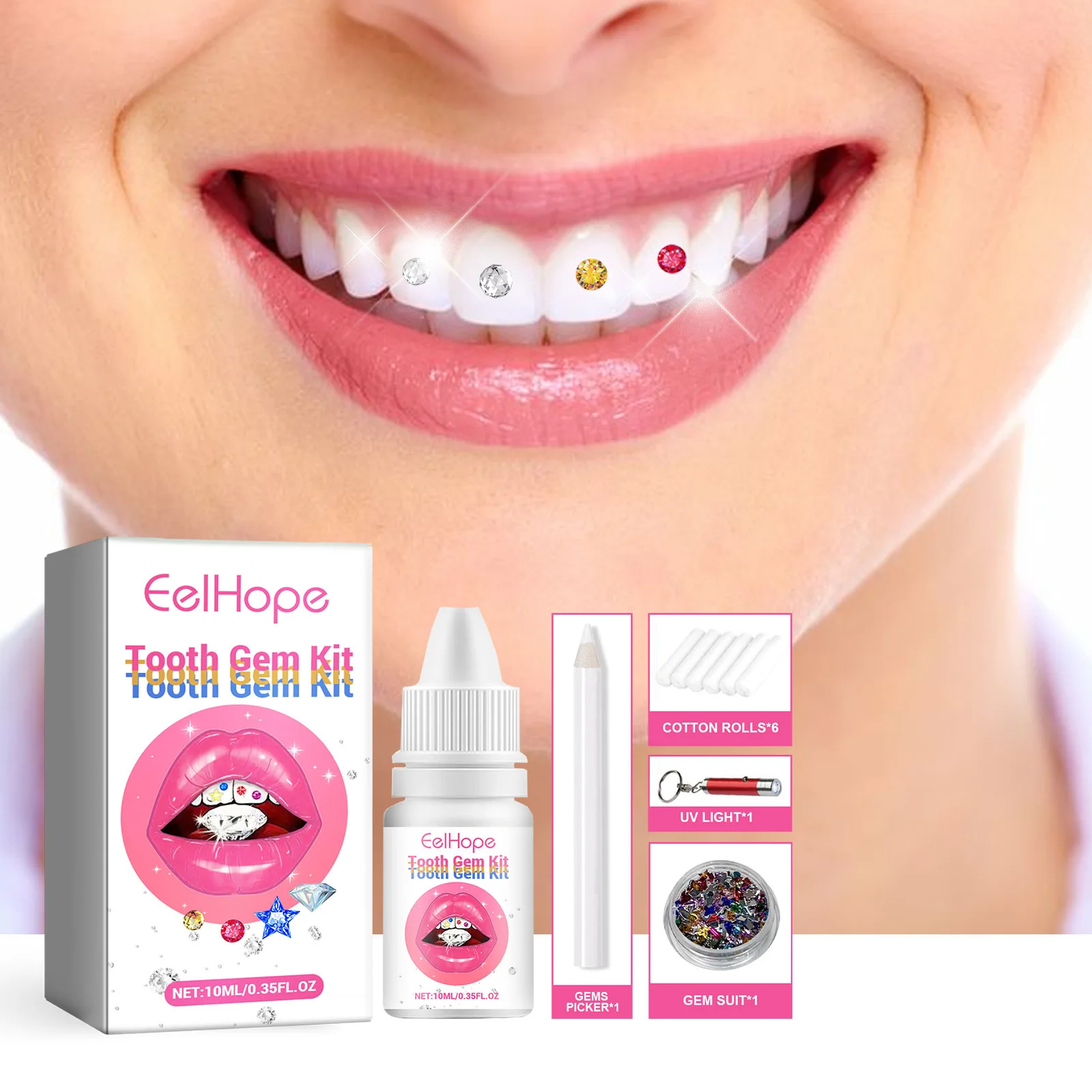 Diş Takı Seti Kendin Yap Şeffa - Teeth Whitening Free incelemesi ve fiyatı