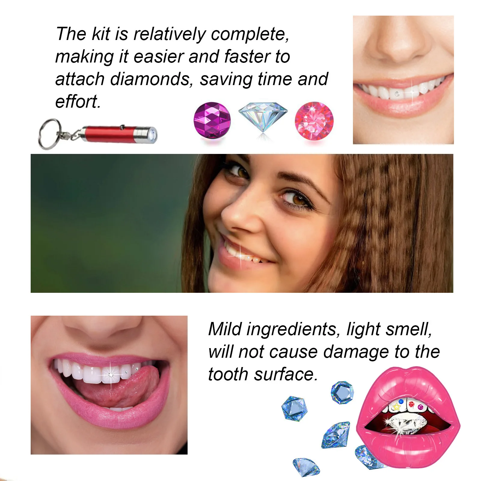 Diş Takı Seti Kendin Yap Şeffa - Teeth Whitening Free incelemesi ve fiyatı