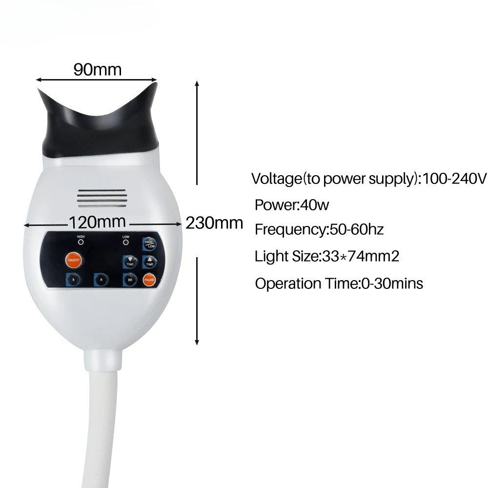 Ayarlanabilir 3 Renk LED Diş B - Teeth Whitening Free incelemesi ve fiyatı