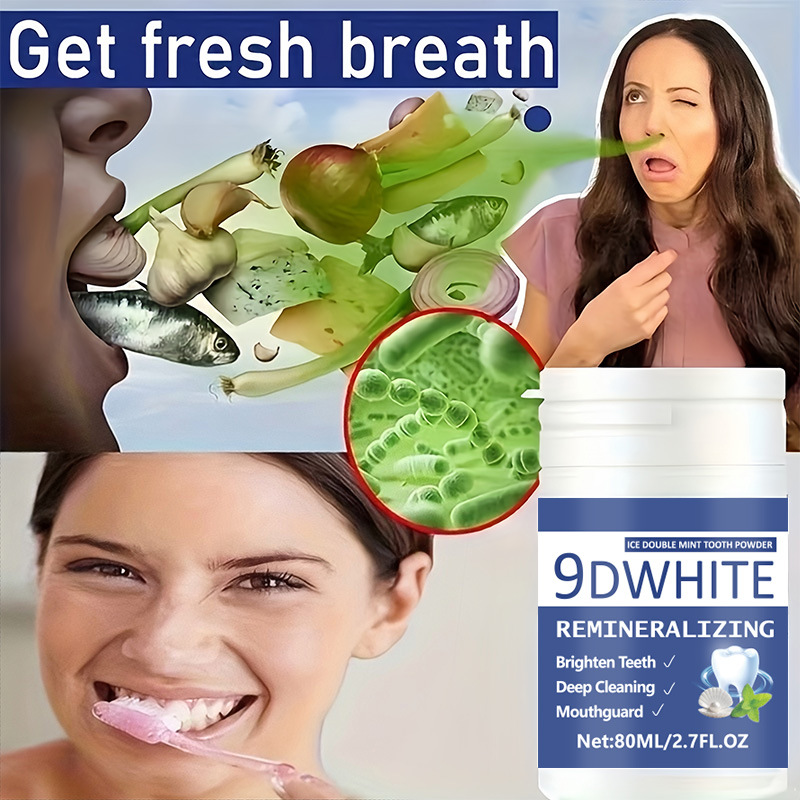 9D Mor Diş Beyazlatma Tozu 80m - Teeth Whitening Free incelemesi ve fiyatı